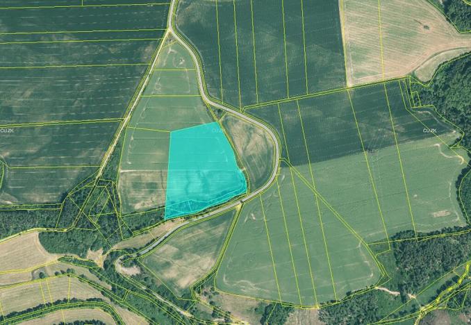 Prodej pole, Milíčov, 3564 m2