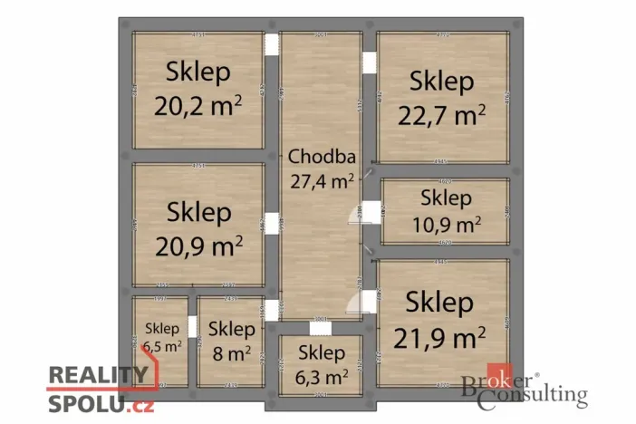 Prodej ubytování, Kovářská, nám. J. Švermy, 520 m2