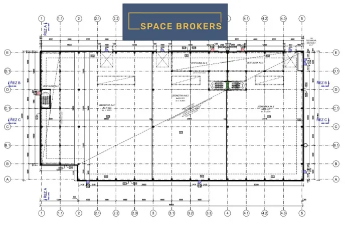 Pronájem skladu, Tuchoměřice, 1416 m2