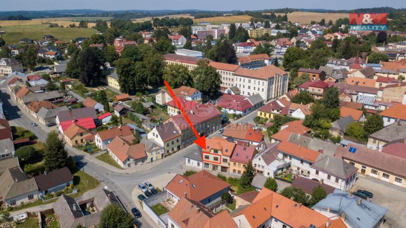 Pronájem bytu 1+kk, Počátky, Štítného nám., 28 m2