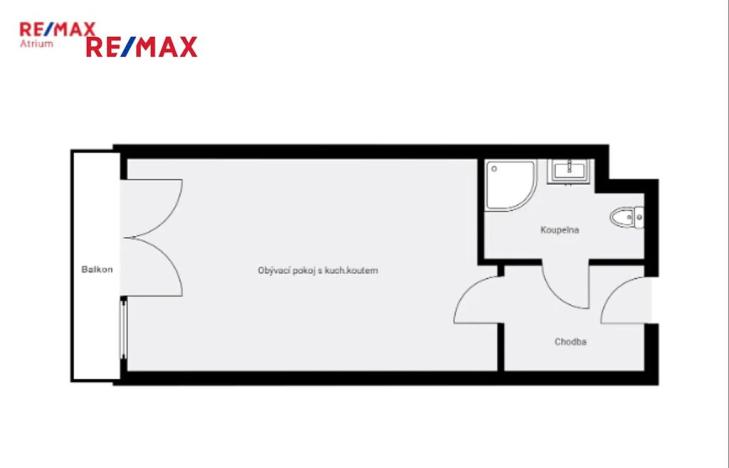 Prodej bytu 1+kk, Praha - Háje, Sochorcova, 33 m2
