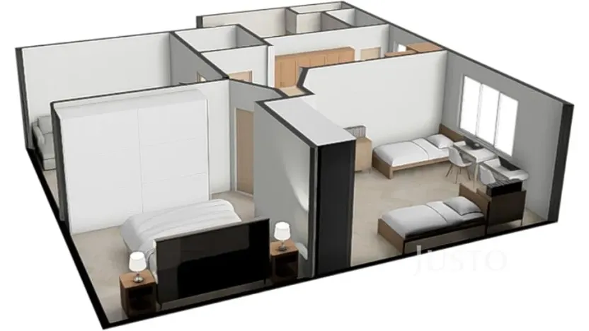 Prodej bytu 3+1, Písek, Za Pazdernou, 74 m2