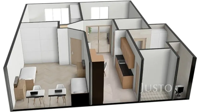 Prodej bytu 3+1, Písek, Za Pazdernou, 74 m2