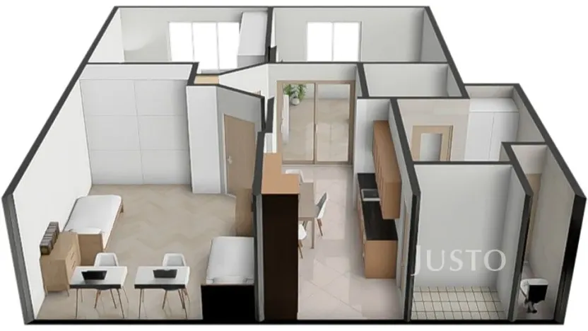 Prodej bytu 3+1, Písek, Za Pazdernou, 74 m2