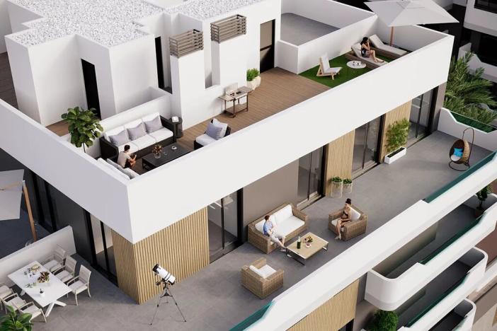 Prodej bytu 3+kk, Santa Pola, Španělsko, 100 m2