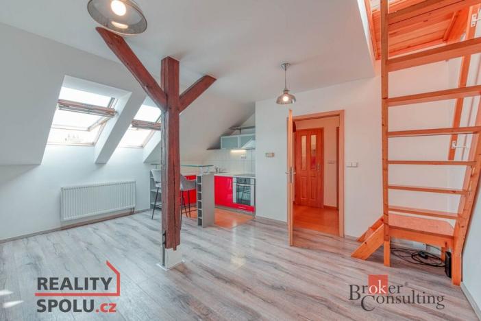 Pronájem bytu 2+kk, Praha - Košíře, Plzeňská, 52 m2