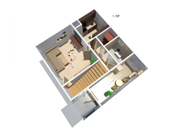 Prodej rodinného domu, Zruč nad Sázavou, Prostřední, 75 m2