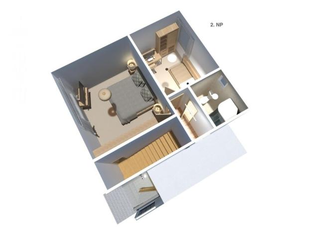 Prodej rodinného domu, Zruč nad Sázavou, Prostřední, 75 m2