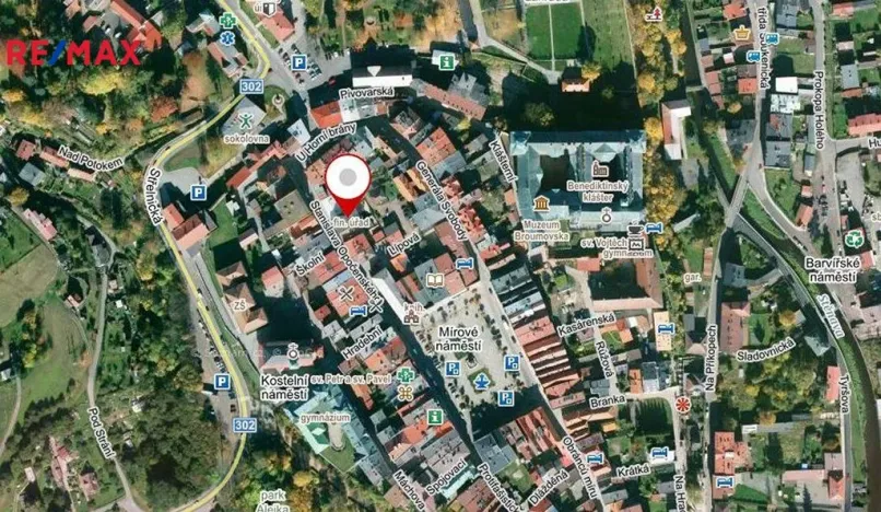 Pronájem kanceláře, Broumov, Stanislava Opočenského, 12 m2