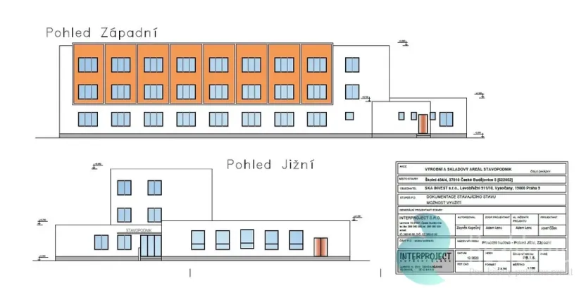 Pronájem kanceláře, České Budějovice, Školní, 610 m2