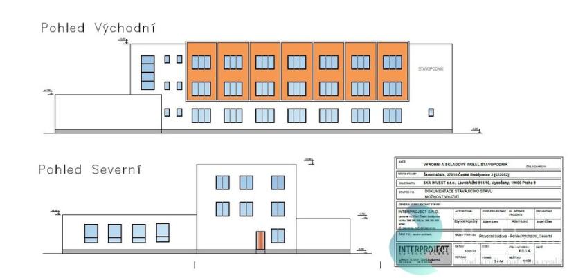Pronájem kanceláře, České Budějovice, Školní, 1260 m2