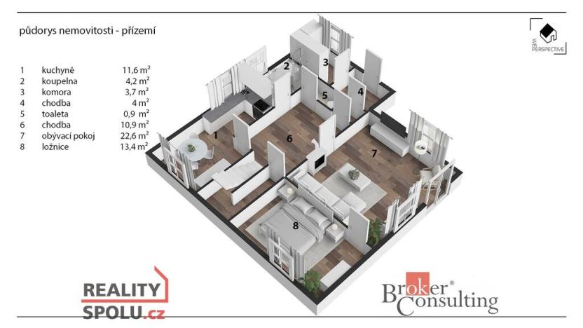 Prodej rodinného domu, Krompach, 147 m2