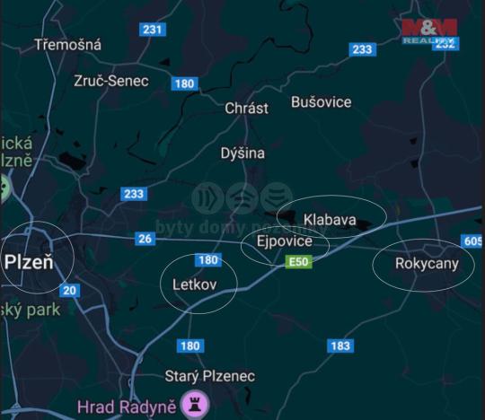 Prodej pozemku pro bydlení, Klabava, 1350 m2