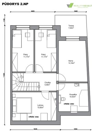 Prodej rodinného domu, Kyjov - Bohuslavice, 145 m2