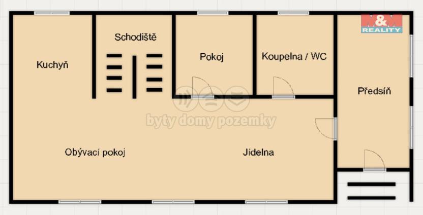 Prodej chaty, Vyskytná nad Jihlavou - Hlávkov, 114 m2