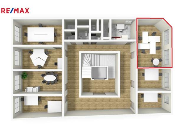Pronájem kanceláře, Broumov, Stanislava Opočenského, 28 m2