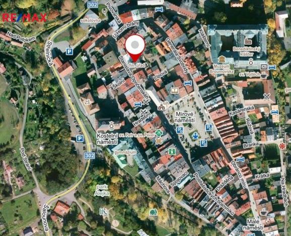 Pronájem kanceláře, Broumov, Stanislava Opočenského, 28 m2