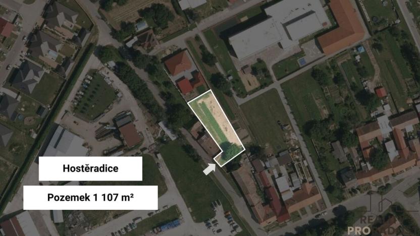 Prodej pozemku pro bydlení, Hostěradice, 1107 m2