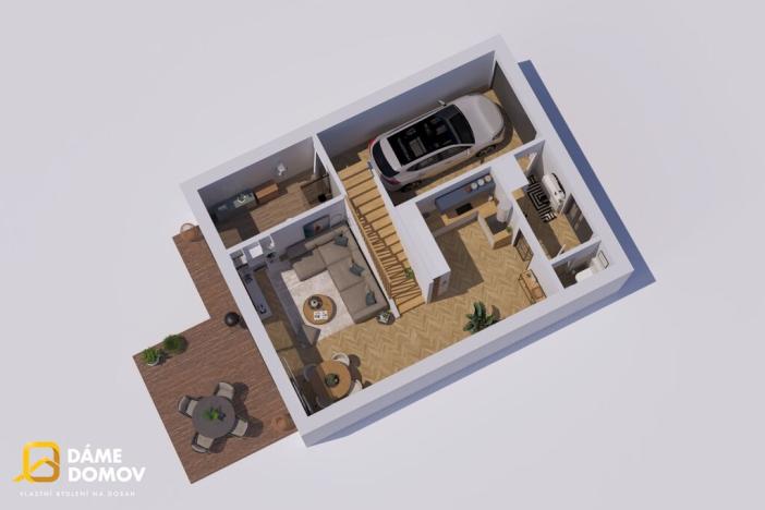 Prodej rodinného domu, Kostice, 121 m2