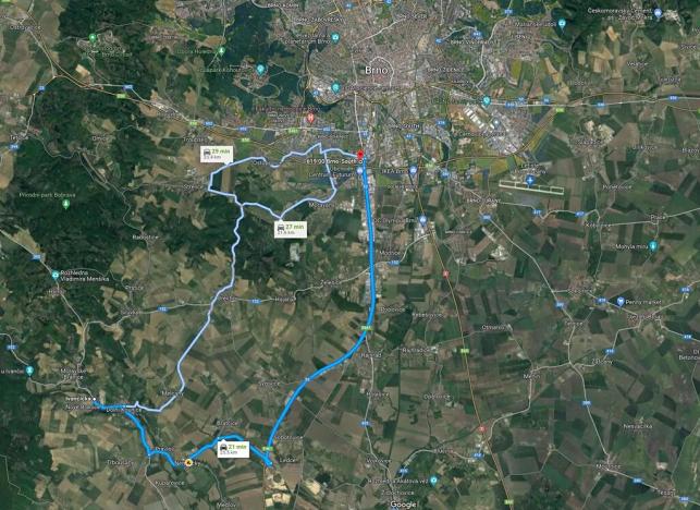 Prodej pozemku pro bydlení, Dolní Kounice, Ivančická, 874 m2