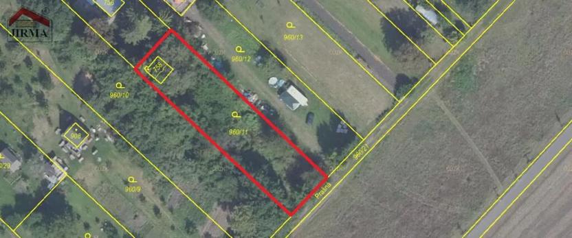Prodej zahrady, Kolín, Prašná, 1067 m2