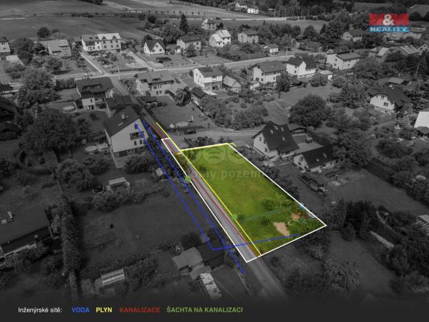 Prodej pozemku pro bydlení, Mosty u Jablunkova, 1069 m2