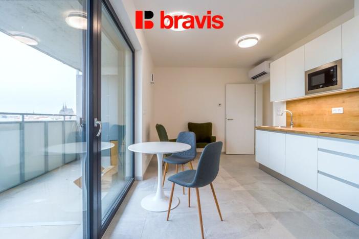 Pronájem bytu 2+kk, Brno - Zábrdovice, Ponávka, 33 m2