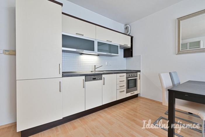 Pronájem bytu 1+kk, Brno, Hrázka, 38 m2