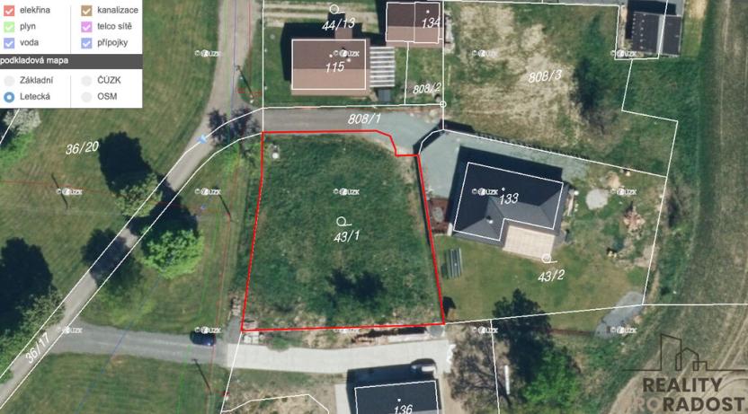 Prodej pozemku pro bydlení, Rokytno - Bohumileč, 1064 m2