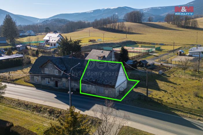 Prodej rodinného domu, Bělá pod Pradědem - Domašov, 100 m2