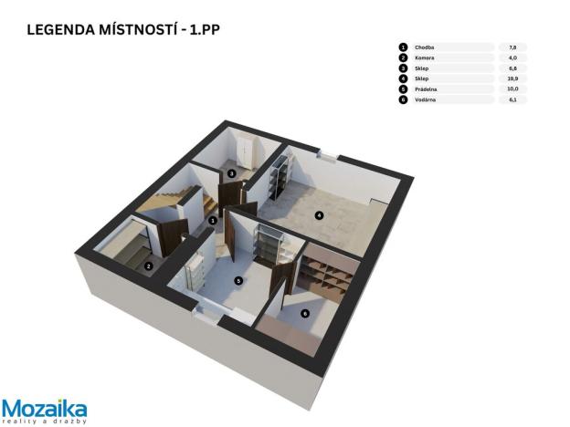 Prodej rodinného domu, Křepice, 244 m2