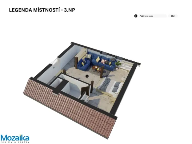 Prodej rodinného domu, Křepice, 244 m2