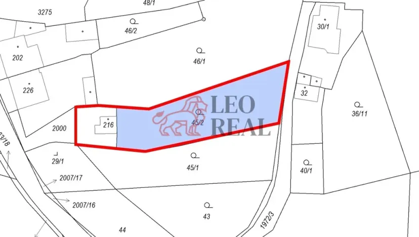 Prodej zahrady, Újezdec, 104 m2