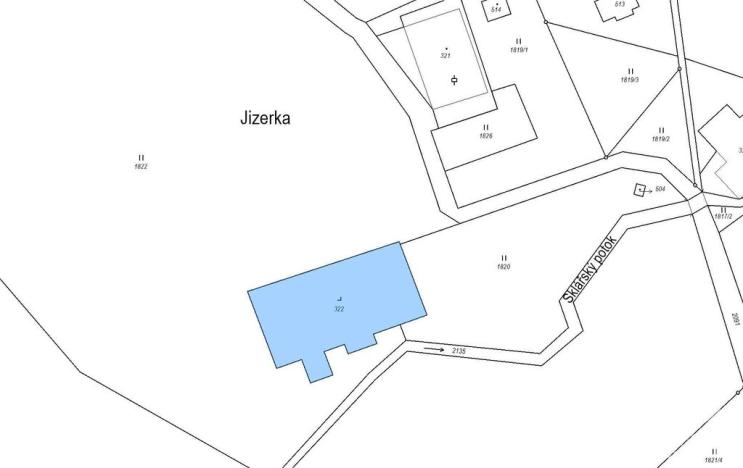 Prodej pozemku, Kořenov, 1315 m2