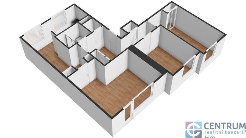 Prodej bytu 4+kk, Praha - Záběhlice, Měchenická, 73 m2