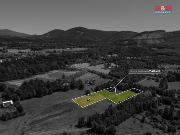 Prodej pozemku pro bydlení, Frenštát pod Radhoštěm, 7414 m2