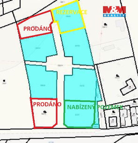 Prodej pozemku pro bydlení, Račice, 889 m2