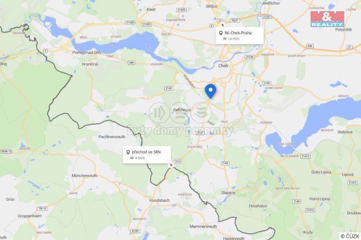 Prodej bytu 3+1, Cheb, 17. listopadu, 67 m2