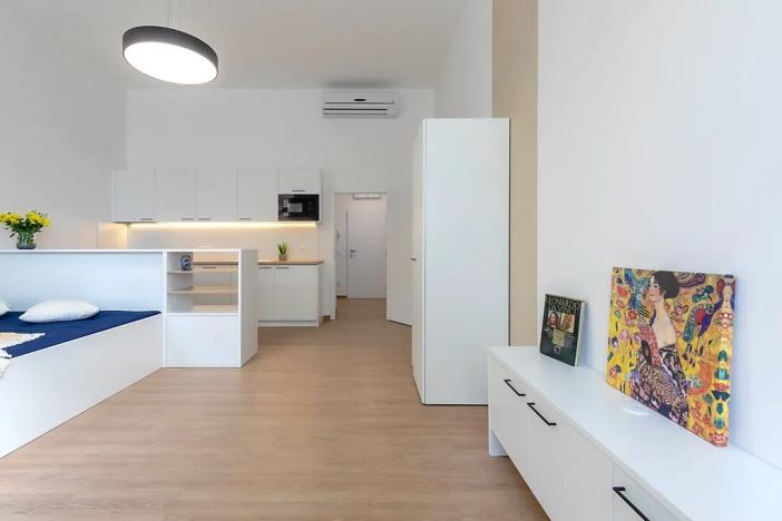 Pronájem bytu 1+kk, Brno, Poštovská, 28 m2