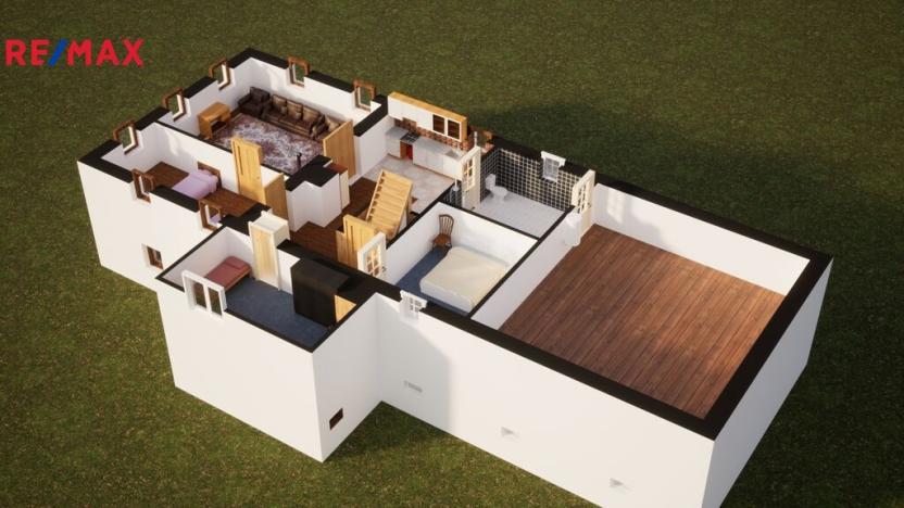 Prodej rodinného domu, Brniště - Luhov, 250 m2