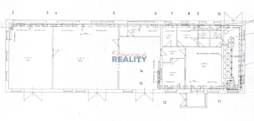 Prodej výrobních prostor, České Budějovice, Vltavské nábř., 380 m2