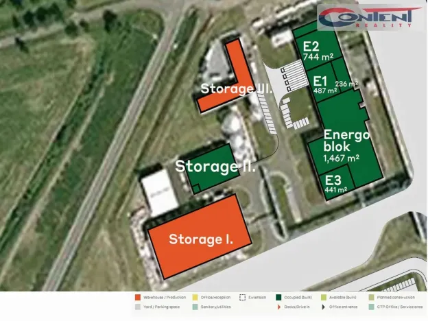 Pronájem skladu, Hranice - Hranice IV-Drahotuše, Olomoucká, 901 m2