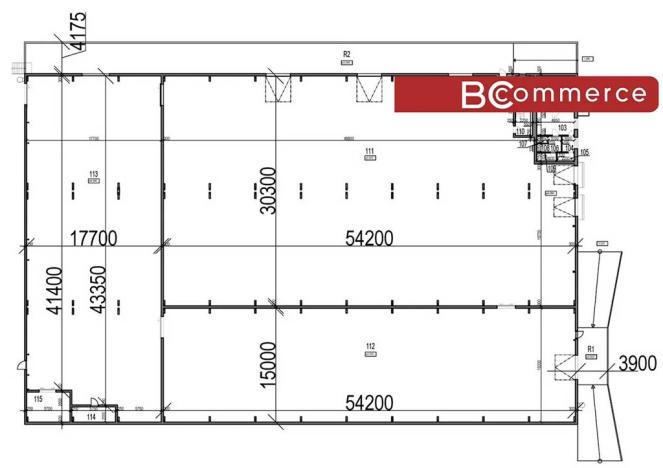 Pronájem skladu, Břeclav, Mládežnická, 3164 m2