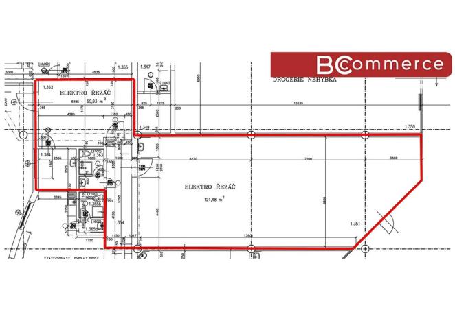 Prodej obchodního prostoru, Brno, Příkop, 172 m2