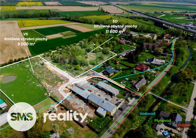 Prodej pozemku pro bydlení, Hladké Životice, Fulnecká, 22000 m2