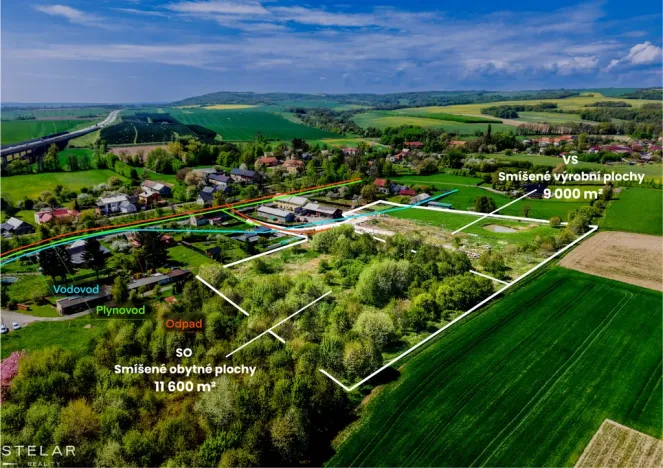 Prodej pozemku pro bydlení, Hladké Životice, Fulnecká, 22000 m2