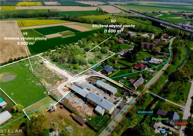 Prodej pozemku pro bydlení, Hladké Životice, Fulnecká, 22000 m2