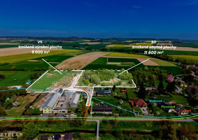 Prodej pozemku pro bydlení, Hladké Životice, Fulnecká, 22000 m2