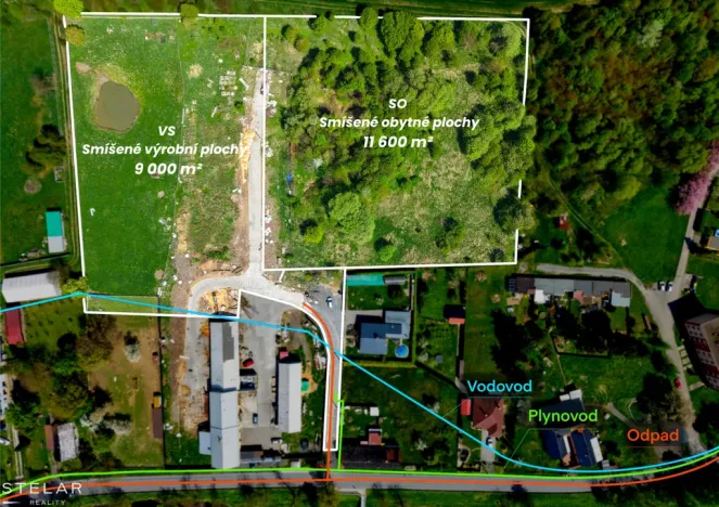 Prodej pozemku pro bydlení, Hladké Životice, Fulnecká, 22000 m2