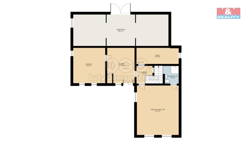 Prodej rodinného domu, Strmilov, Zahradnická, 100 m2